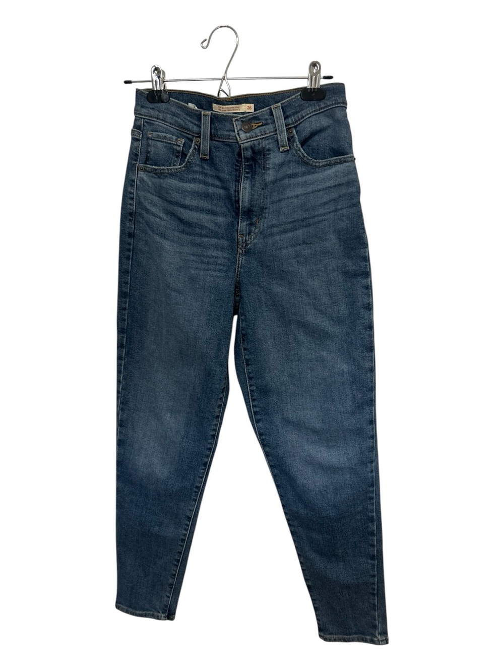 Levi's High Rise Women's Mom Jeans - Dark Blue
